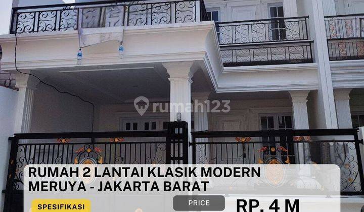 S443.rumah Mewah Classic Modern Siap Huni Area Meruya Selatan 1