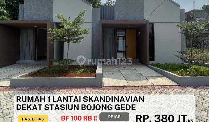 S702.rumah Murah 10mnt Ke St Bojonggede Tanpa Dp Booking 100rb  1