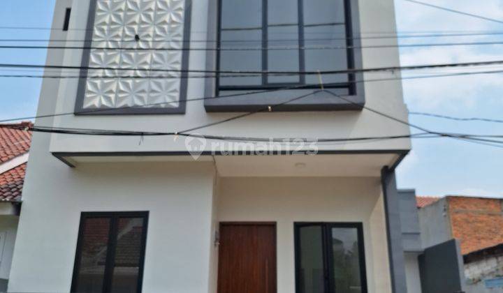 S723.rumah Baru 2Lt Scandinavian Tanah Luas di Bukit Nusa Indah 2