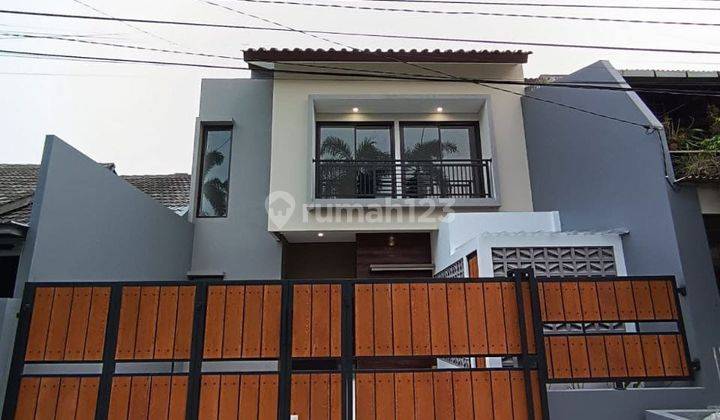 S584.rumah 2Lt Strategis Dkt St Sudimara Dgn Tanah Luas Ciputat 1