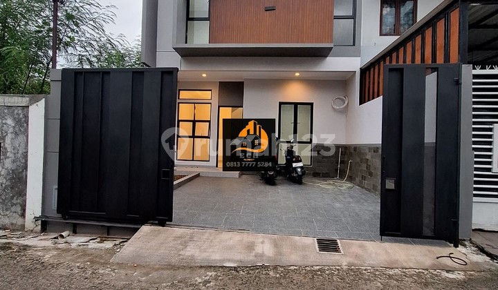 T52.Rumah Baru Full Renovasi Strategis Di Pondok Kelapa Jaktim
