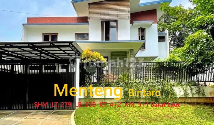 J410.Rumah Cluster Area Elit di Menteng Bintaro Jaya Tangsel