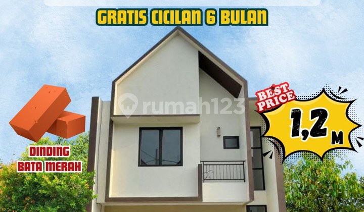 S317.Hunian Scandinavian Dp0% 15 menit St Sudimara di pamulang