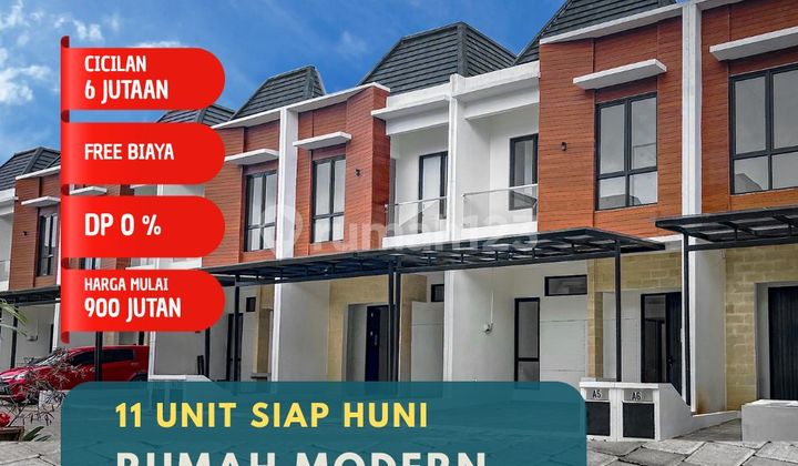 S727.Hunian Modern Tropical 2Lantai Strategis Promo Free Biaya 