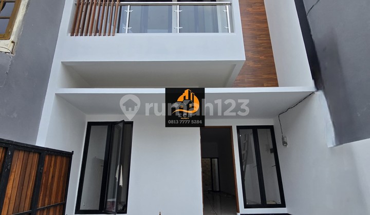 Th4.Rumah Modern Dlm komp Kav DKI Pondok Kelapa Duren Sawit 