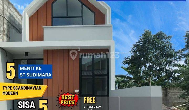 S756.Rumah 1Lantai Hrg Ekonomis Dkt Stasiun di Jombang Ciputat 1