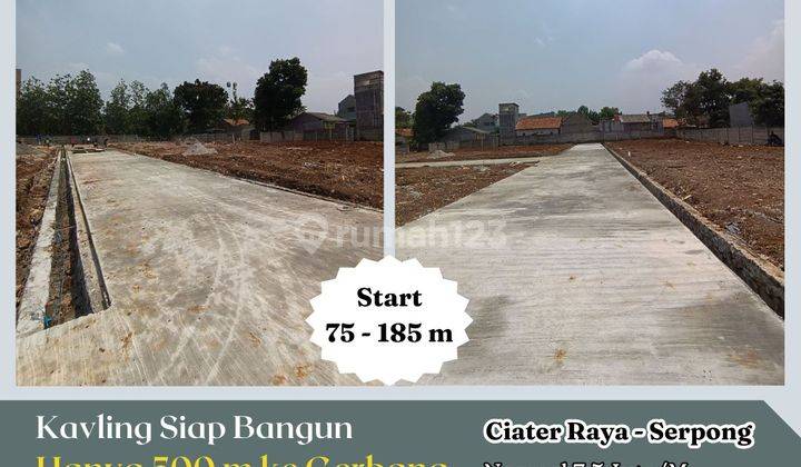 Kavling Siap Bangun Hny 500m Ke Gerbang Tol Serpong Bsd Hrg Promo 1