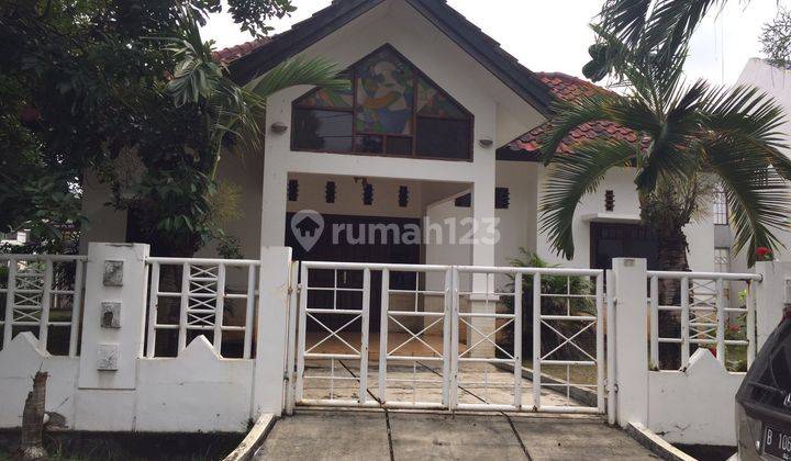 Rumah 1 lantai di Villa Melati Mas Serpong SHM hadap Utara dan Timur ( huk) 1