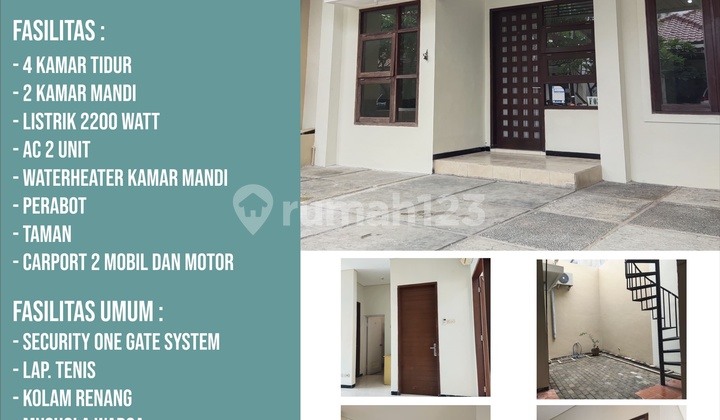 RUMAH KETINTANG PERUMAHAN LINGKUNGAN TENANG di PUSAT KOTA. Dekat A. YANI, TOL, AL AKBAR, dsb 1