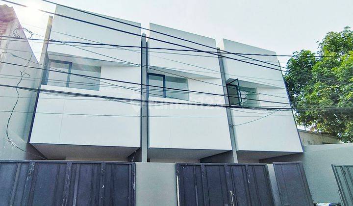 Rumah Baru Modern Minimalis 2 Lt. Hadap Timur, Row 2 Mobil, Daerah Lebak, Lebak Jaya, Kenjeran 1