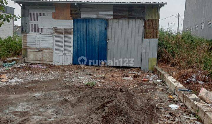 Tanah + Semi Gudang Gunung Anyar Tambak Nol Raya Jalan Cor. Cocok Untuk Gudang. Dekat Merr, Oerr, Tol, Bandara Juanda 2