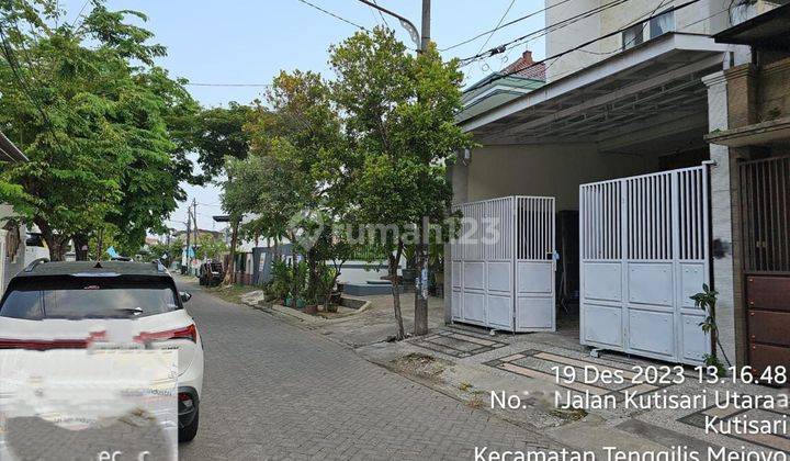 Rumah Kutisari Utara Modern Minimalis Siap Huni Bagus Terawat. Hadap Utara. Row 2,5 Mobil  2