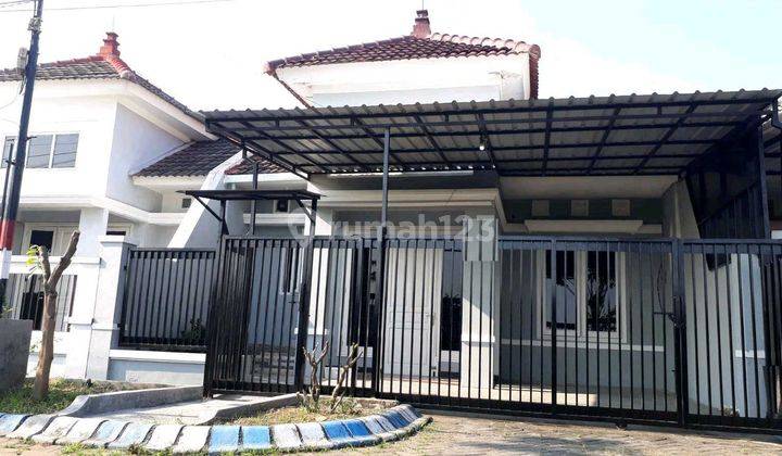 Rumah Pondok Candra Semangka, Sidoarjo. Lingkungan Nyaman. Bagia Terawat Siap Huni. Hadap Selatan. Row Jalan 2 Mobil Aman. Dekat Tol Tambak Sumur Dan Bandara 1