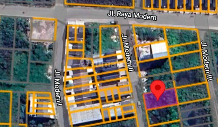 Tanah 10x20 di Rungkut Modern Gunung Anyar Rungkut Dekat Amesta Living, Oerr. Cocok Untuk Rumah Tinggal. Hadap Barat. Jalan Paving 2 Mobil.  1