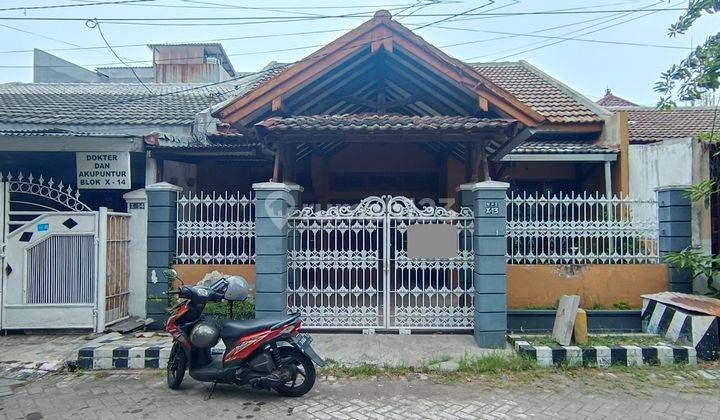 Rumah Pandugo Butuh Renovasi. Depan Fasum Taman, Balai Rw, Puskesmas. Hadap Barat. Row Jalan 2 Mobil Aman. Dekat Masjid, Merr, Oerr, Tol, Bandara Juanda 1