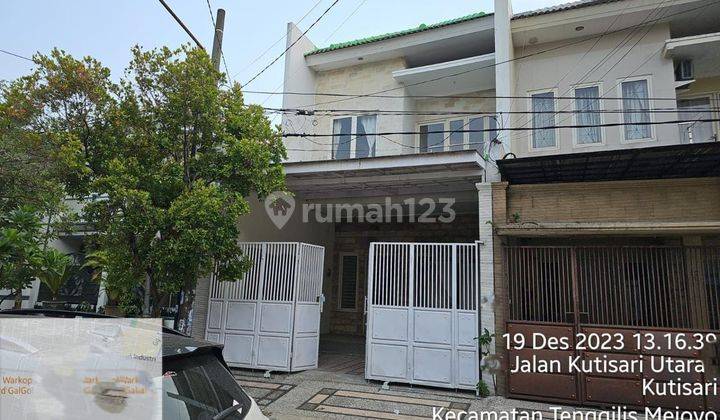 Rumah Kutisari Utara Modern Minimalis Siap Huni Bagus Terawat. Hadap Utara. Row 2,5 Mobil  1