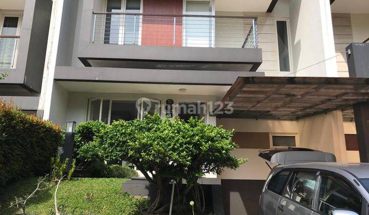 Rumah  Cluster di  rancamaya bogor full furnised 1