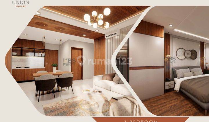 Apartemen Union Square Type Studio Batam 9