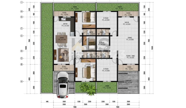 Rumah Bida Asri 1 Residence Type 60/98 - Batam