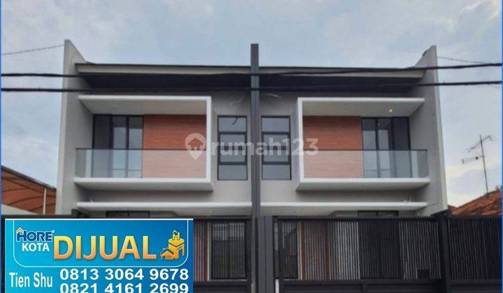 Rumah 2 Lantai Baru Semi Furnish SHM di Dhamahusada Surabaya 1