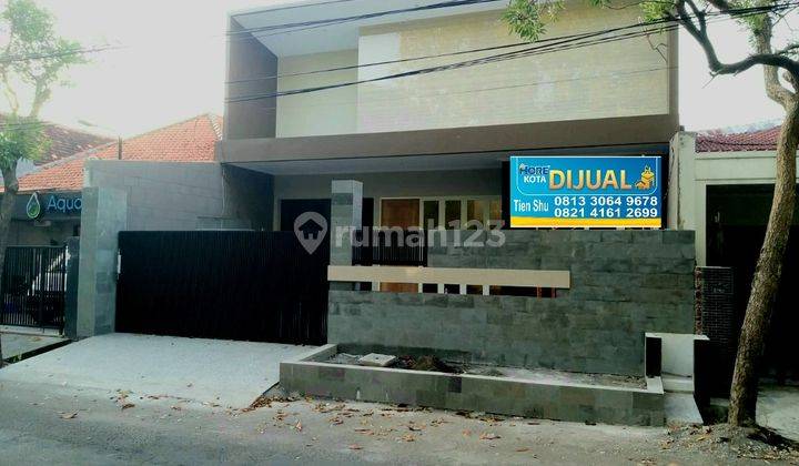 Rumah Baru 2 Lantai di Jalan Raya Ngagel Cocok Untuk Segala Jenis Usaha Terletak di Kawasan Komersial Kota Surabaya  1