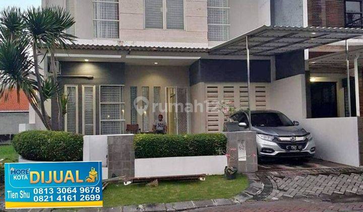 Rumah mewah 2 lantai di Kertajaya Indah Surabaya 1