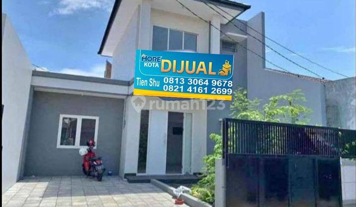 Rumah baru 2 lantai di Ngagel Timur Surabaya tengah kota dekat Kampus UNAIR dan UBAYA 1