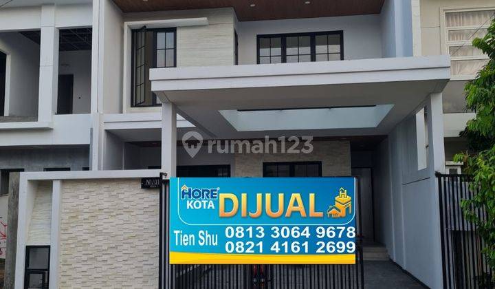 Rumah baru 2 lantai di Galaxy Bumi Permai Araya Surabaya  1