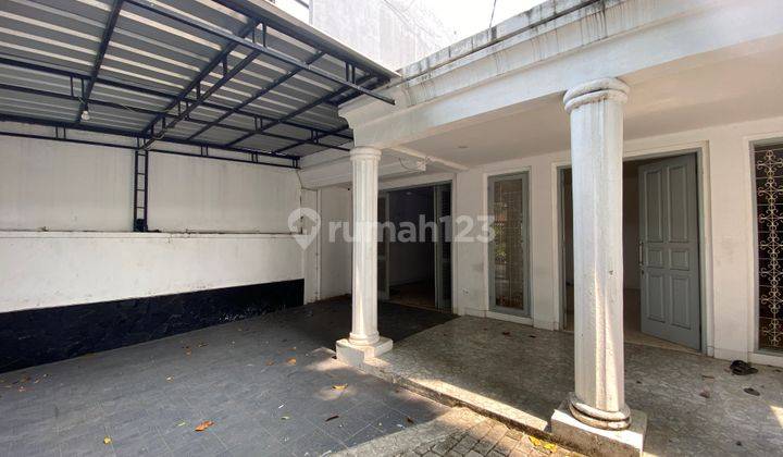 Rumah 1 Lantai, Unfurnished, Cocok Untuk Rumah Tinggal Atau Silent Office, Dekat Senopati, Kby Baru 2