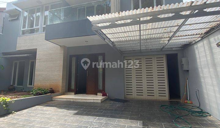 Modern, Bagus, Mewah, Semi Furnished, 6 Kamar, Ada Kolam Renang, Di Pondok Indah 1