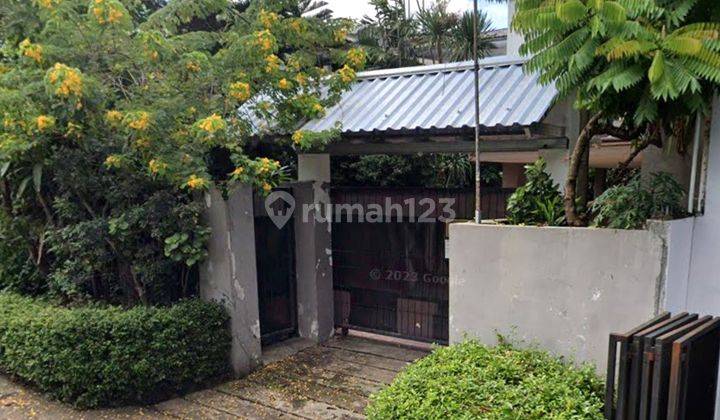 Jual Cepat, Rumah Lama, 727 M2, Terawat, Siap Huni, Dekat Akses Toll Jorr Tb Simatupang 1