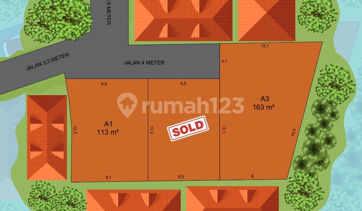 Dijual Cepat Rumah Cantik Bisa KPR Lokasi Strategis di Jogja Sleman Utara Hanya 200 Meter Dari jl Raya kaliurang KM 9 