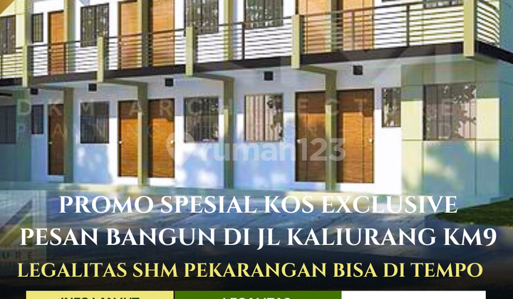 Jarang Ada ! Dijual Kos Hanya 8 Menit Dari Kampus UGM Jogja Sleman SHM Pekarangan Pesan Bangun Hanya 200 Meter Dari Jl Raya Kaliurang KM 9