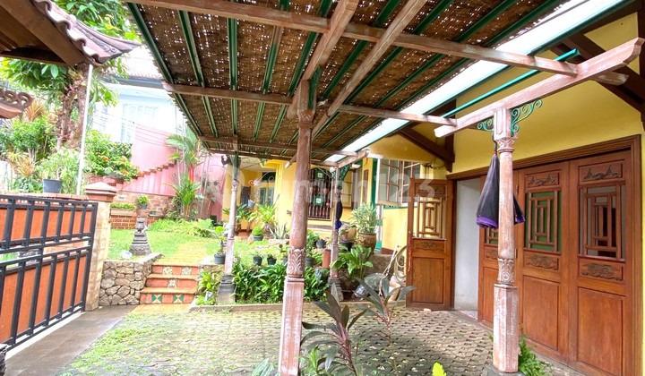 Rumah Pondok Indah Bali Style Akses jalan Lebar