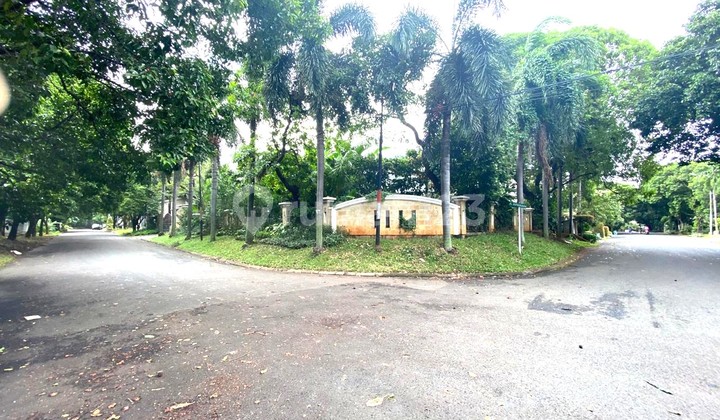 Tanah Pondok Indah Hoek Hadap Selatan dan Timur