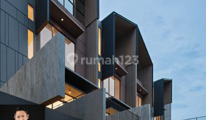 Eksklusif 12 Unit Saja! Rumah Modern 3,5 Lantai di Jantung Kemang Utara 