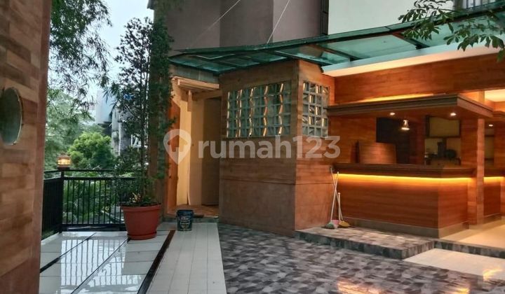 Ruang Usaha 3 Lantai Jl Prapanca Raya Jaksel Design Mewah Pakai Jati