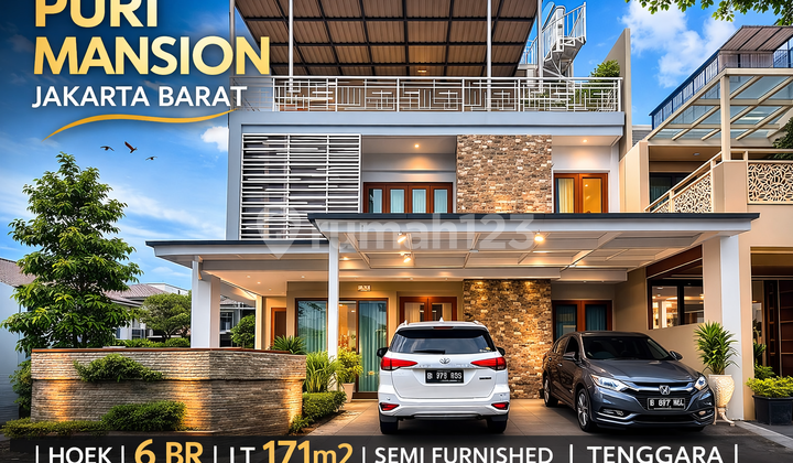 Rumah Hook Premium Puri Mansion - 6 KT | Dekat Tol & Lippo Mall Puri Rumah Hook Premium Puri Mansion - 6 KT | Dekat Tol & Lippo Mall Puri
