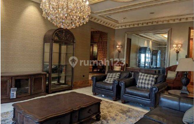 Premium Apt Davinci Residence Tuscany 4BR Semi Furnished at Sudirman 1