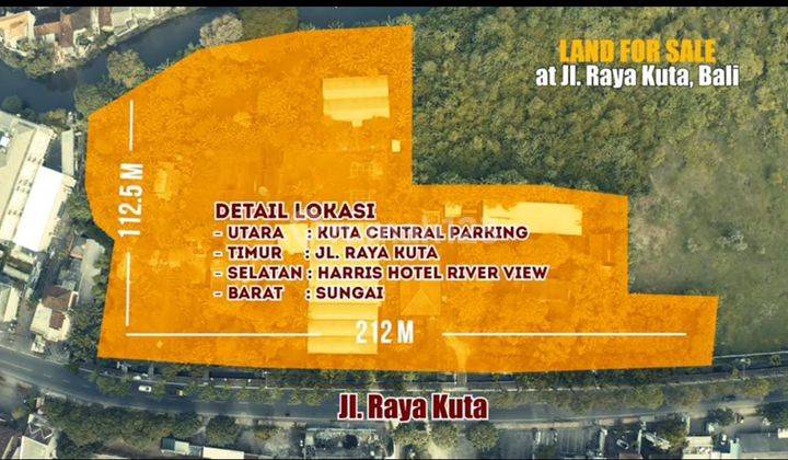 Tanah Lokasi Premium Raya Kuta Dekat Dewi Sri dan Sunset Road  2