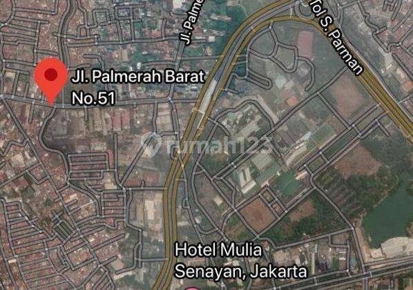 Tanah Komersial di Jalan Palmerah Barat Grogol Kebayoran Lama Jakarta Barat  2