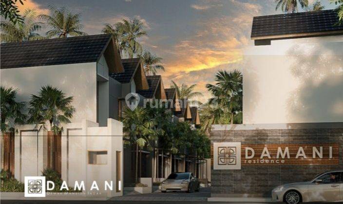 New 2-storey house SHM DAMANI Housing on Jalan Pura Demak, West Teuku Umar, West Denpasar  1