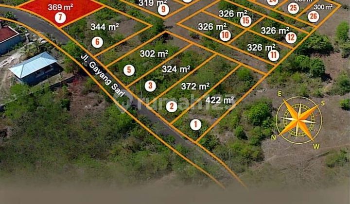 Tanah Nusa Dua Zona Kuning Pemukiman Dekat Pantai Hotel Kampus Pariwisata Cocokuntuk Investasi
