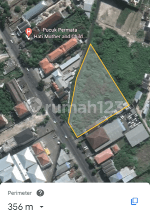 Tanah komersil di Jalan Teuku Umar Barat Denpasar  4
