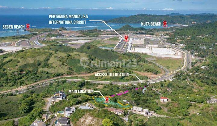 Tanah Ocean View Pujut Lombok Tengah  2