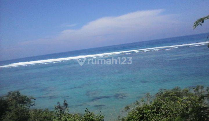 Cliff front land on Mount Payung Beach, Asmara, Benoa, Bali 2