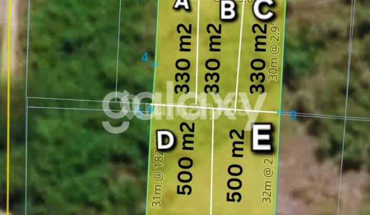 Tanah Kavling Strategis Oecan View di Bukit Bintang Ungasan Badung, Bali