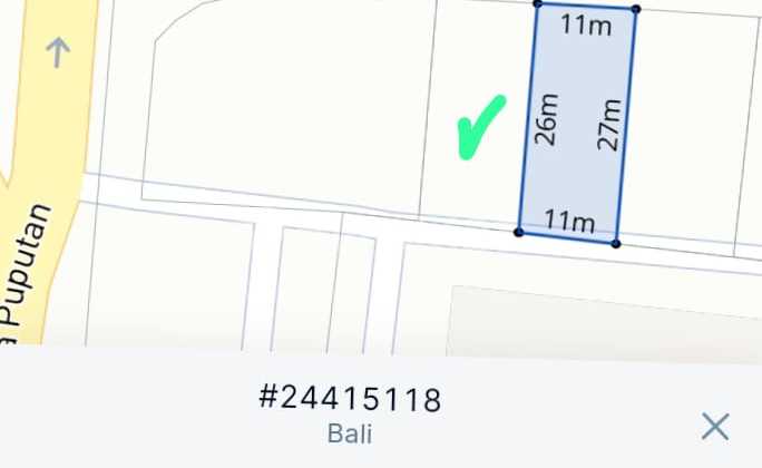 Tanah Premium Pusat Kota Bungkarno Renon Denpasar Bali  2