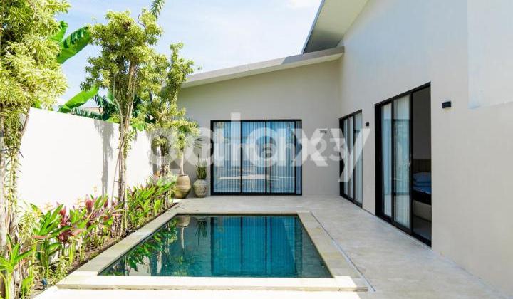 Modern Minimalist 1-Story Villa in Beringin Tibubeneng, Badung, Bali