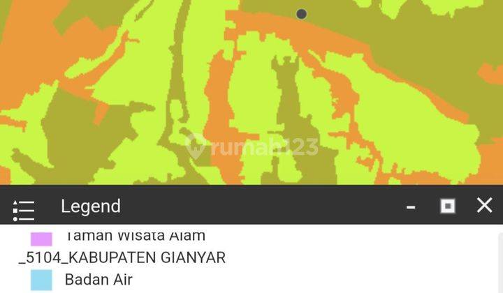 Tanah Strategis View Gunung Dan Hutan Tegalalang Ubud Bali 2